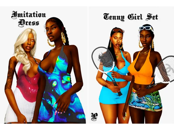 Alpha PRESSED ENVY COLLECTION by Whoopssim - The Sims 4 Custom Content