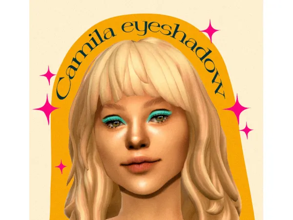 Maxis Match Camila eyeshadow by swagsimsfairy - The Sims 4 Custom Content