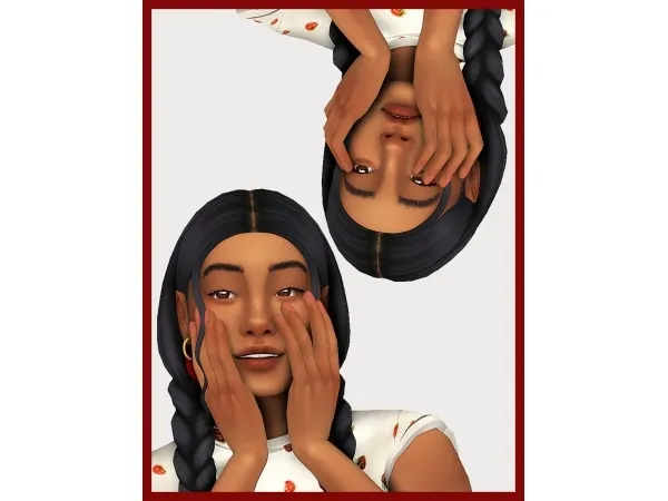 Maxis Match GRIMHEAVENS LET EM GROW BROWS IN THE WITCHING HOUR - The Sims 4 Custom Content