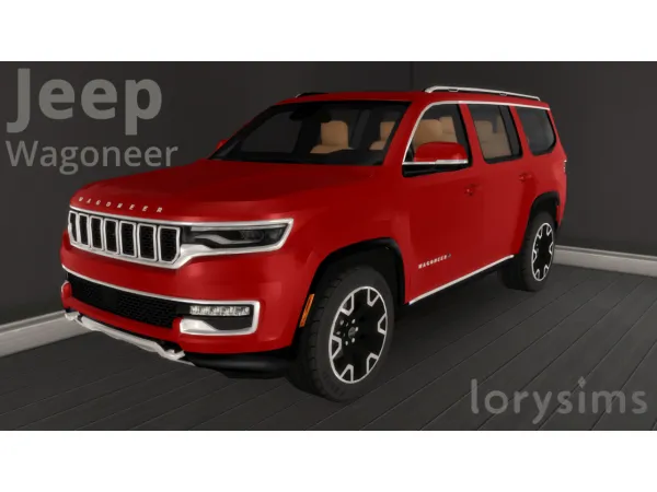 Mix 2022 Jeep Wagoneer by LorySims - The Sims 4 Custom Content