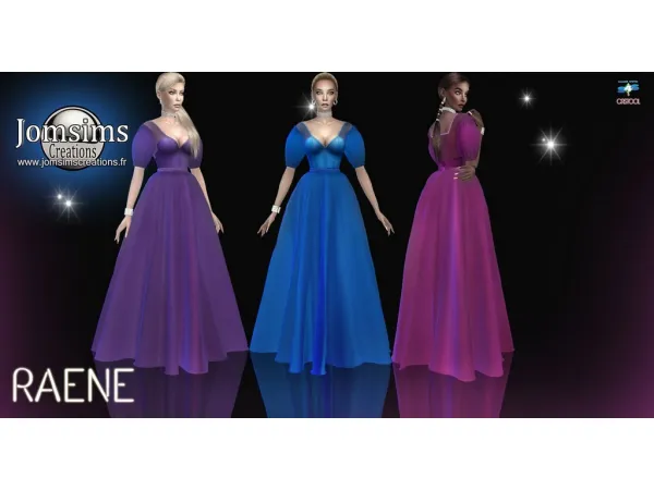 Mix Raene Robe by jomsims - The Sims 4 Custom Content
