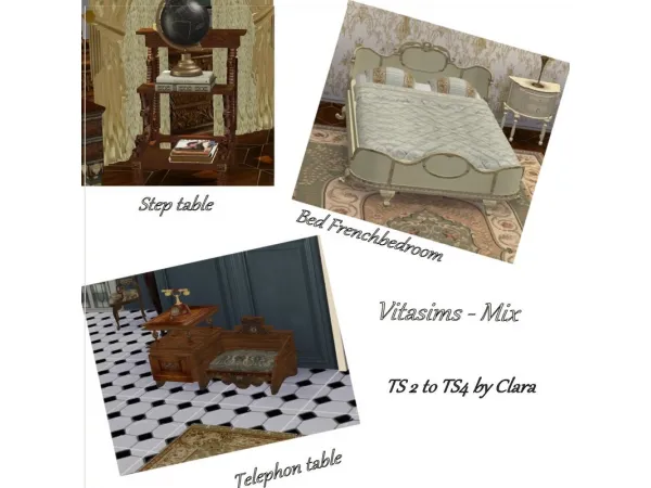 Mix Vitassims Mix 3 to by Clara - The Sims 4 Custom Content