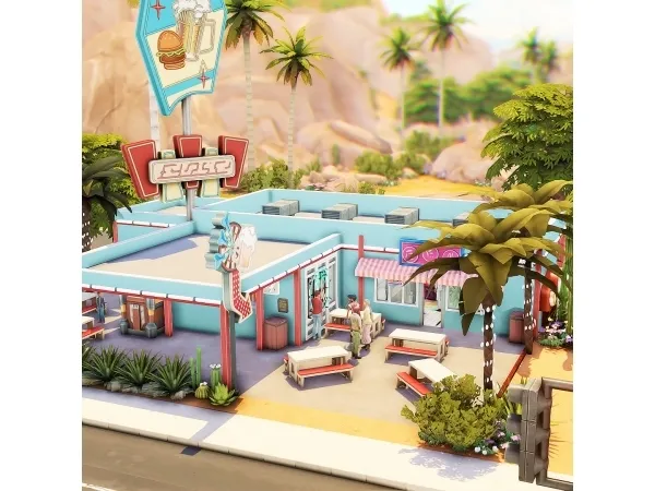 Maxis Match Rattlesnake Juicebar 20 - The Sims 4 Custom Content