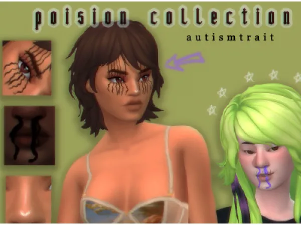 Maxis Match Poison Collection - The Sims 4 Custom Content