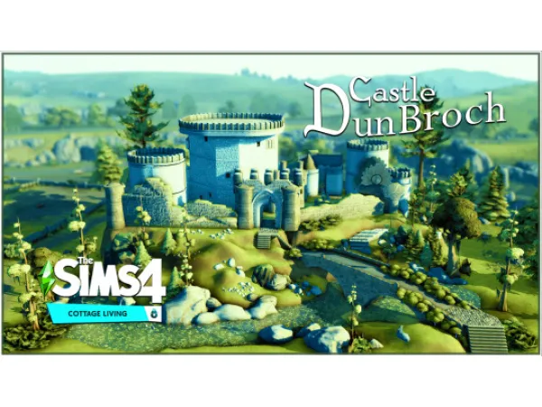 Alpha CASTLE DUNBROCH NO BRAVE - The Sims 4 Custom Content