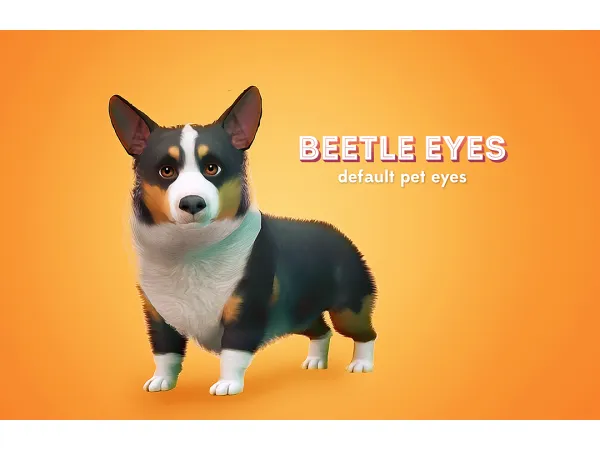 Beetle Pet Eyes - The Sims 3 Custom Content