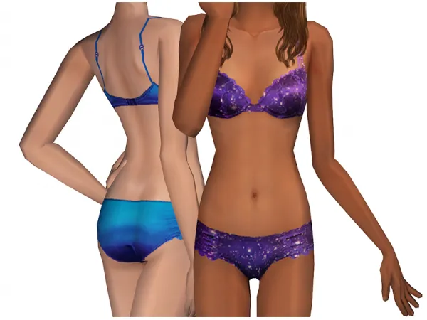 Simple Underwear Edits - The Sims 2 Custom Content