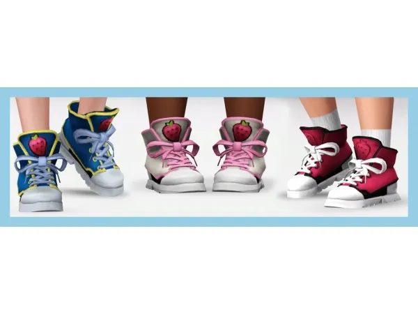 Paladins Street Style Maeve Sneakers - The Sims 3 Custom Content