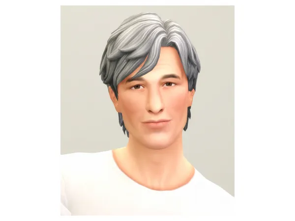 Maxis Match Rusty Hair _M (2 type 26 color) by simsfinds - The Sims 4 Custom Content