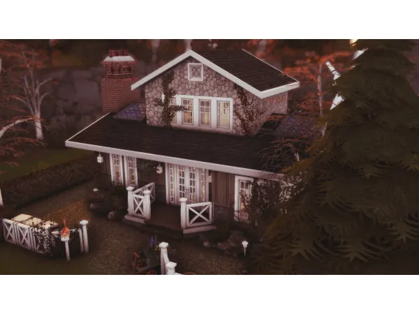 Maxis Match Secret House of a Little Witch by nofuncat - The Sims 4 Custom Content