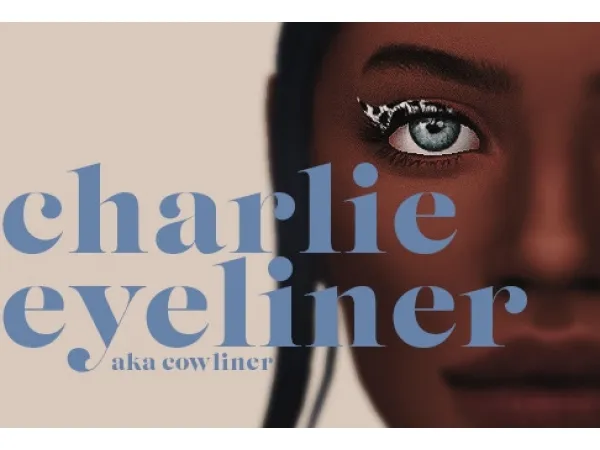 Maxis Match CHARLIE EYELINER - The Sims 4 Custom Content