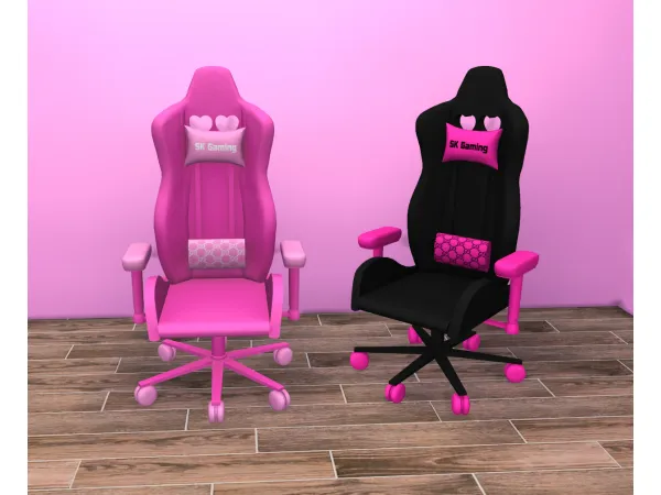 Mix Gamer Girl Furniture - The Sims 4 Custom Content