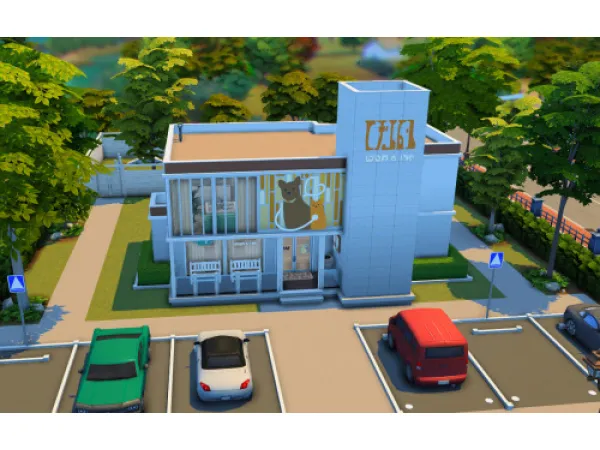 Maxis Match Brindleton Vet Clinic - The Sims 4 Custom Content