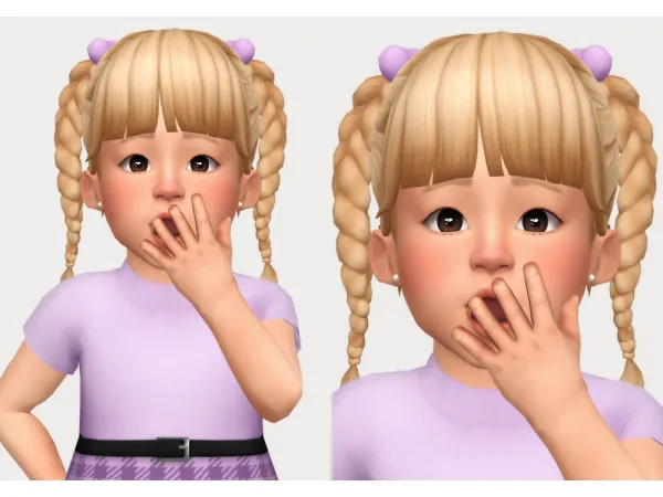 Maxis Match vivi hair by casteru - The Sims 4 Custom Content