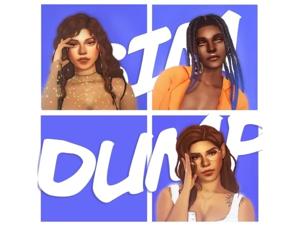 Maxis Match Sim Dump Symphea by simsfinds - The Sims 4 Custom Content
