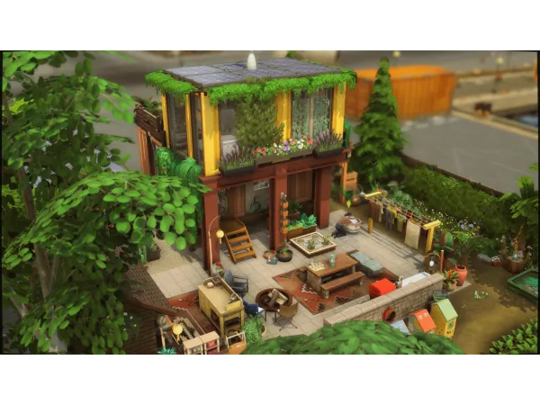 Maxis Match The Shipping Views Redo - The Sims 4 Custom Content