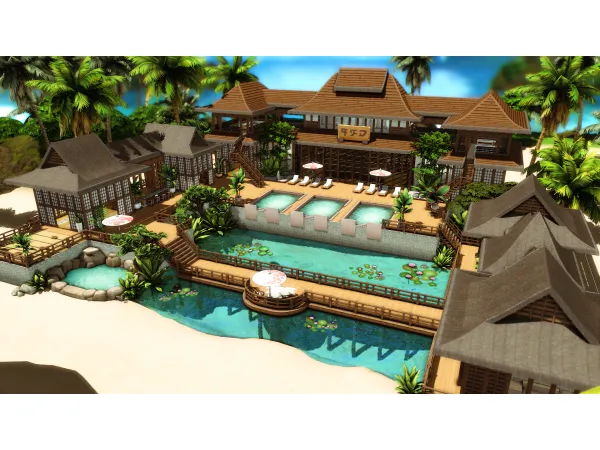 Maxis Match No Spa by plumbobkingdom - The Sims 4 Custom Content