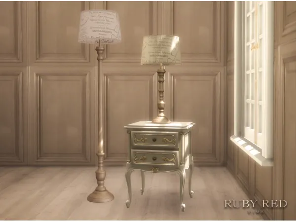 Maxis Match S4 Country Style Lamps [FREE] by Ruby Red - The Sims 4 Custom Content
