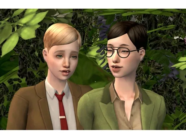 EA Short Straight Pixie - The Sims 2 Custom Content