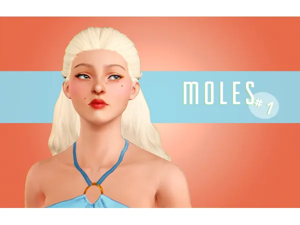 Beauty MarksMoles - The Sims 3 Custom Content