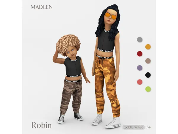 Maxis Match Robin Outfit by madlensims - The Sims 4 Custom Content