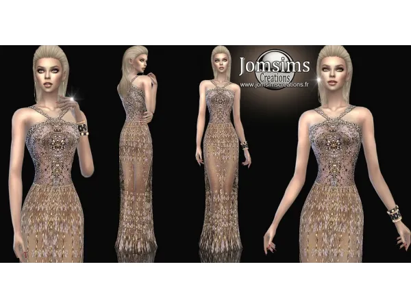 Alpha Esabi Robe by jomsims - The Sims 4 Custom Content