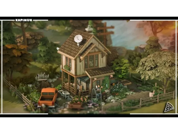 Maxis Match FISHERMANS_HIDEOUT - The Sims 4 Custom Content
