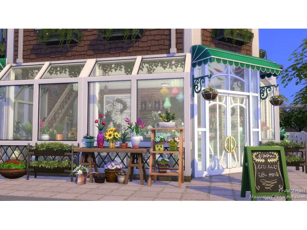 Maxis Match Flower shop No by frau engel - The Sims 4 Custom Content