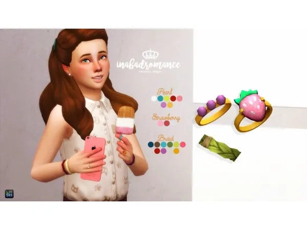 Maxis Match Accessory Child Rings - The Sims 4 Custom Content