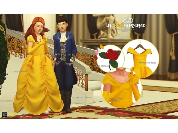 Beauty & the Beast - mini set. 🌹