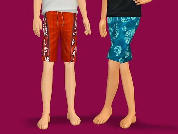BV Separated Swimwear for CU - The Sims 2 Custom Content