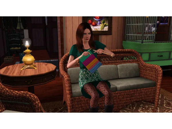 Knitting for Interaction and Skill by Zoe22 - The Sims 3 Custom Content