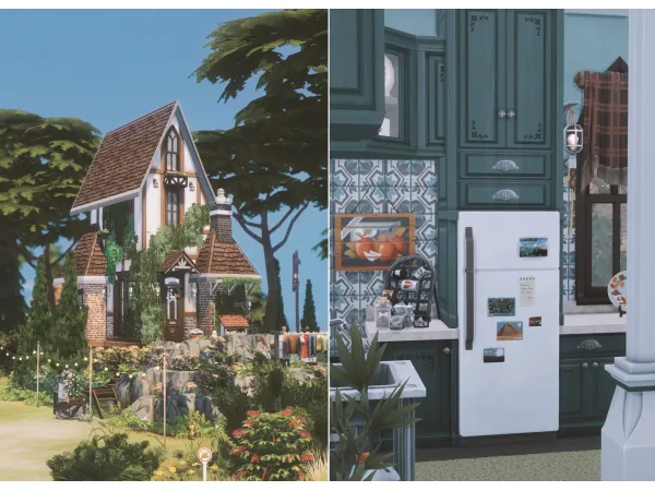 Maxis Match grandma's cottage no - The Sims 4 Custom Content