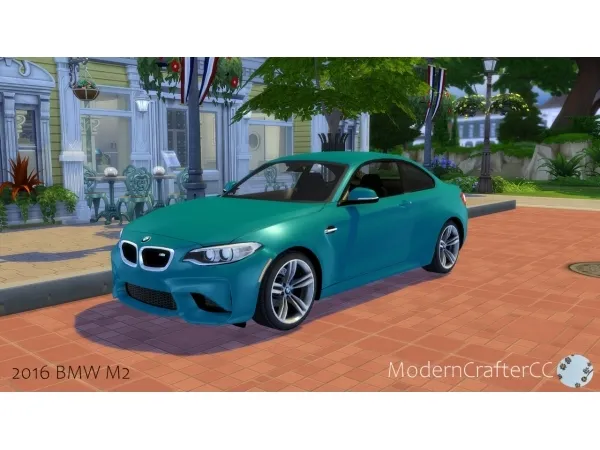 Mix 2016 BMW M2 - The Sims 4 Custom Content