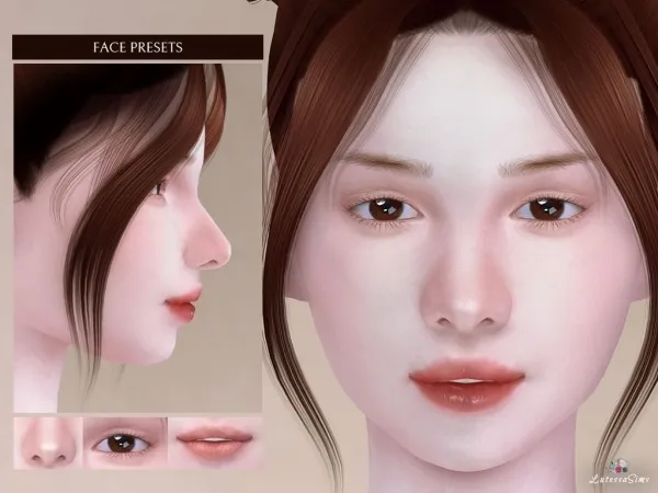 Mix Face Presets - The Sims 4 Custom Content
