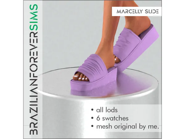 Alpha MARCELLY SLIDE - The Sims 4 Custom Content