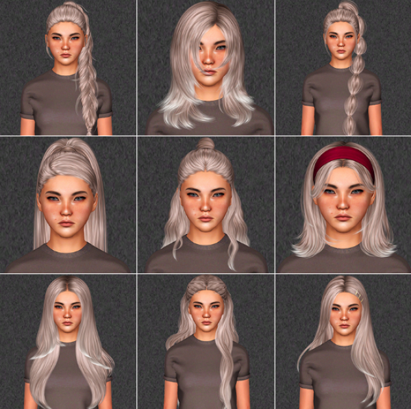 hair dump 236 Nightcrawler by simsfinds - The Sims 3 Custom Content