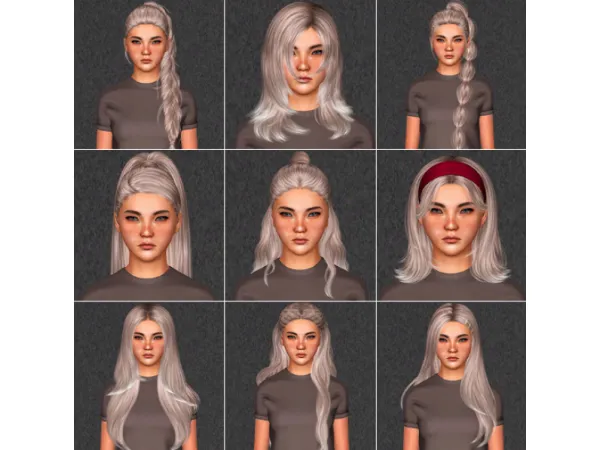 hair dump 236 Nightcrawler - The Sims 3 Custom Content