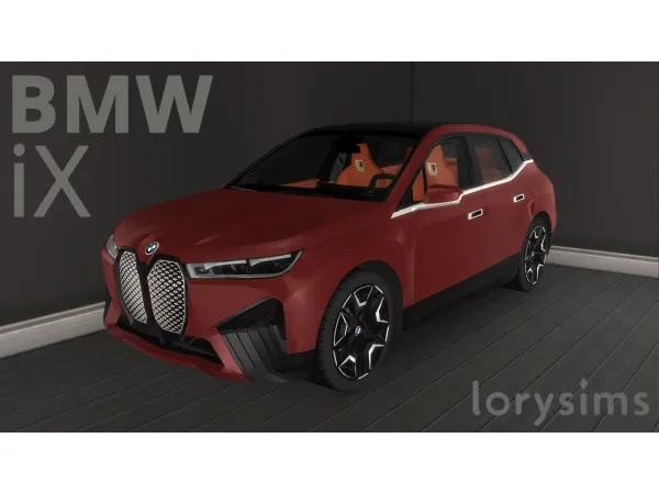 Mix 2022 BMW iX by LorySims - The Sims 4 Custom Content