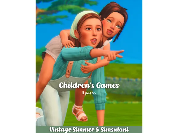 Mix COLLAB Vintage Simmer x Simsulani by simsfinds - The Sims 4 Custom Content