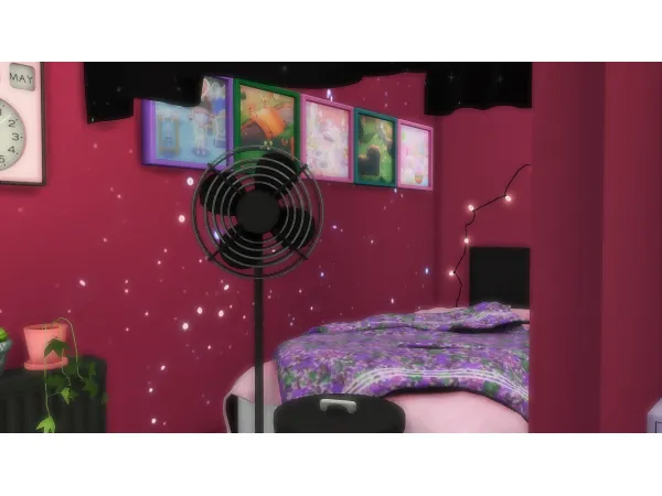 Alpha SIMBIN animal crossing blue - The Sims 4 Custom Content