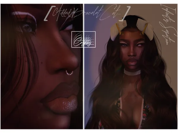 Alpha Infinity Septum V2 by simsfinds - The Sims 4 Custom Content