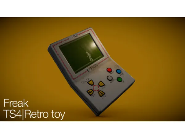 Mix retro toy - The Sims 4 Custom Content