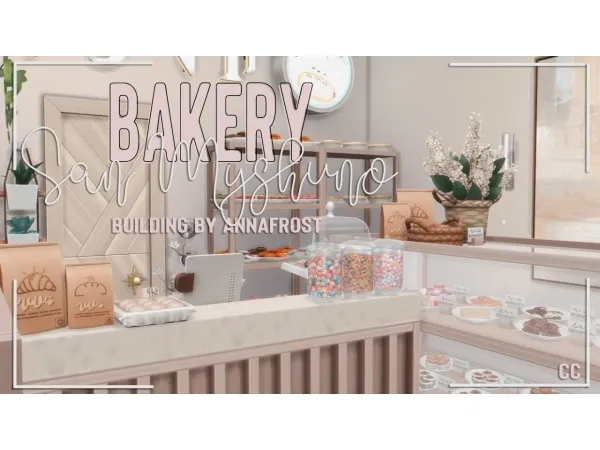 Maxis Match Bakery In San Myshuno - The Sims 4 Custom Content
