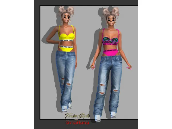 Alpha Set PUMA - The Sims 4 Custom Content