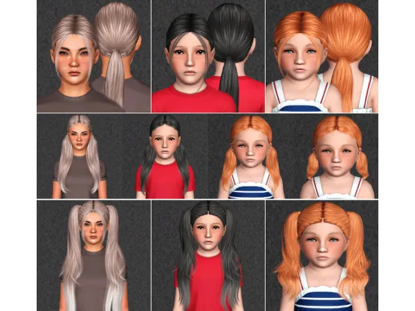hair dump 237 Nightcrawler - The Sims 3 Custom Content