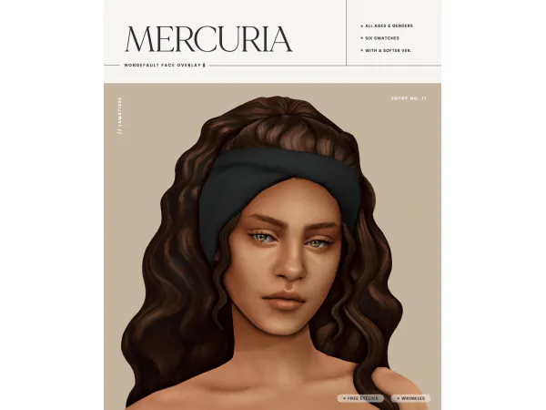 Mix mercuria by lamatisse - The Sims 4 Custom Content