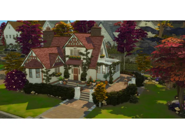 Maxis Match Scott Family Home 5 Cobblebottom Street No - The Sims 4 Custom Content