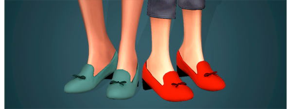 Mix Olga Shoes by simsfinds - The Sims 4 Custom Content