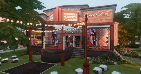 Maxis Match SoundGreen Park by simsfinds - The Sims 4 Custom Content